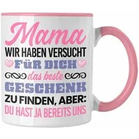 Trendation Tasse Mama Tasse Geschenk zum Muttertag Weihnachten Geburtstag Geschenkidee