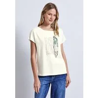STREET ONE T-Shirt mit Rundhalsausschnitt