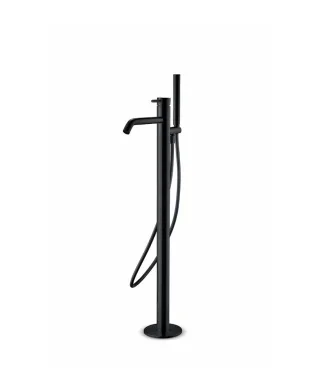 JEE-O Slimline Wannenarmatur freistehend, schwarz strukturiert, 800-3013 800-3013