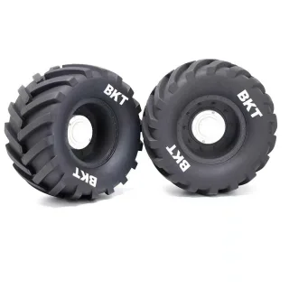 2PCS Monster Truck Tires Wheels 14mm/17mm Adjustable for 1/8 LOSI LMT W66 KYOSHO Axial RC Cars Vehicles Models Spare Par