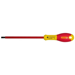 STANLEY FATMAX Schraubendreher Schl. Klingenlänge 150 mm B. 5,5 mm isol. b. 10.000 V - 0-65-413