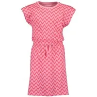 Blue Seven Jerseykleid Blue Seven Mädchen Sommerkleid kurzarm mit Bindeband