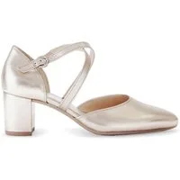 Gabor Gabor 1.343.32_6, Peeptoes & Slingpumps, Beige, metallik, Damen Pumps