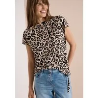 CECIL T-Shirt im Leo Design