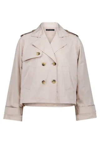 Betty Barclay - Kurzer Trenchcoat beige - Gr. - 36