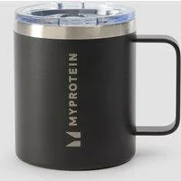 Myprotein Kaffeebecher aus recyceltem Metall, 350 ml – Schwarz