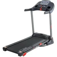MOTIVE FITNESS by U.N.O. Laufband Speed Master 1.8 M (mit/ohne Unterlegmatte) (Soft-Drop-Klappmechanismus), bis max. 18 km/h, klappbar, mit Steigung, 120 kg max. Benutzergewicht