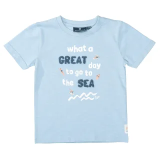 BASEFIELD - Kn.-T-Shirt cloud blue - Gr. - 134