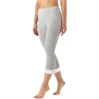 Merry Style Leggings Damen 3/4 Capri Hose MS10-290 (1-tlg) elastischer Bund