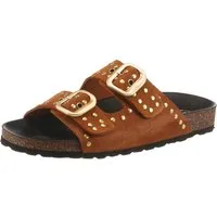 VERBENAS Pantolette Sommerschuh, Hausschuh, Strandschuh mit Nietenverzierung