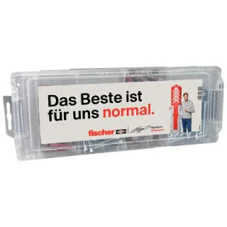 Fischer Aktion - Dübelsortiment MiniFixTainer - DuoPower S mit Schrauben MARKE - 568544