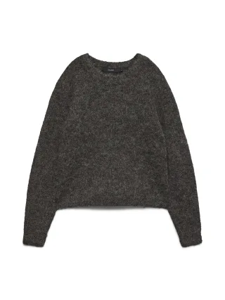 VERO MODA - VMNOVAH LS O-NECK PULLOVER GA NOOS Chocolate Torte - Gr. - XL
