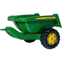 rolly toys® Kinderfahrzeug-Anhänger John Deere, für Trettraktoren