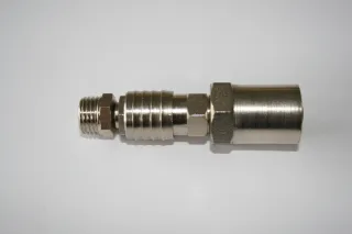 ELMAG Mini-Kupplung DN5, AG 1/4' + Stecknippel DN5 - 21388