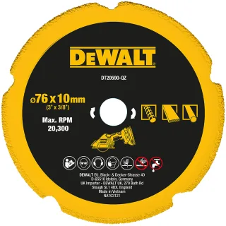 DEWALT Diamanttrennscheibe für DCS438 Multi-Material - DT20590-QZ