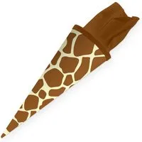 itenga Schultüte itenga Geschwister Schultüte 35cm "Tiermuster Gira