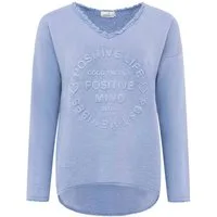 Zwillingsherz Sweatshirt "Positive Mind"