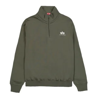 Alpha Industries Half Zip Small Logo Sweatshirt