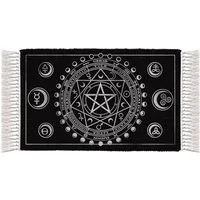Figuren Shop GmbH Teppich Teppich – Magische Zeremonie - Alchemy England - Gothic Fantasy Deko, Höhe: 52 mm