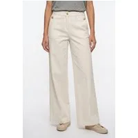 bonprix Webhose Wide Leg Schnitt, Loose Fit Passform, mit Schmückknöpfen