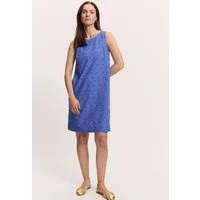Tranquillo Sommerkleid Kleid Lenii in Lace-Optik aus Baumwolle GOTS-zertifiziertes Spitzenkleid mit Baumwollfutter und Seitentaschen