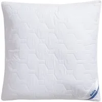 Beco Microfaserkissen Medibett, Kopfkissen, Füllung: Polyester, Bezug: Polyester oder Baumwolle, Seitenschläfer, Bauchschläfer, Rückenschläfer, Kissen 40x80 cm, 80x80cm, Allergiker geeignet (Hausstauballergiker)