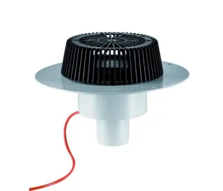 Dallmer Dachablauf SuperDrain 62 H PVC, beheizt, DN 70, 671134 671134