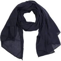 MIRROSI Modeschal Asymmetrischer Schal, Made in Italy 20% Seide 80% Baumwolle, (ca. 170x77cm, Leicht und bequem, Unifarbe), Damen Halstuch ideal für Frühling, Sommer und Herbst