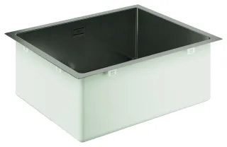 Grohe Unterbau-Edelstahlspüle K700 31574_1 1 Be. 550x450mm hard graphite gb, 31574AL1 31574AL1