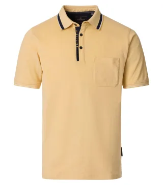 CASAMODA - Polo mit Tasche gelb - Gr. - M