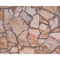 living walls Vliestapete Best of Wood`n Stone 2nd Edition, leicht strukturiert, Steinoptik, gemustert, Motiv, Steintapete leicht strukturiert matt Backstein Tapeten Wohnzimmer Flur