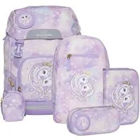 Beckmann Schulranzen Classic (6tlg., inkl. Sportrucksack, Federmäppchen, Schlamperrolle und Buttons)