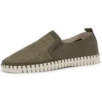 Ilse Jacobsen TULIP3885 Slipper Plateausohle, atmungsaktive Mikrofaser, hoher Tragekomfort