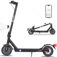 Sinaopus E-Scooter mit Straßenzulassung, 8,5 Zoll Elektroroller, klappbar, max. 40km, 350,00 W, 20,00 km/h, (Doppelbremssystem, Federung, mit App), E-roller, Vollgummireifen, nur 12,5kg, ab 14 Jahre