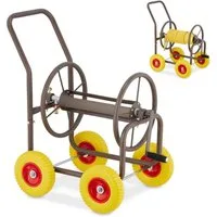 relaxdays Schlauchwagen mit 4 Rädern