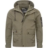 Geographical Norway Steppjacke Übergangsjacke Frühlings Jacke Windbreaker Blouson Wasserabweisend