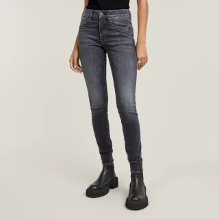 G-Star - 3301 Skinny Wmn faded black magnet - Gr. - 30