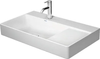 Duravit DuraSquare Waschtisch Weiß Hochglanz 800 mm - 2348800070 2348800070
