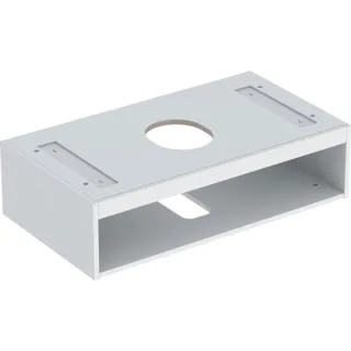 Geberit VariForm Korpus für Unterschrank für Aufsatzwaschtisch mit einer Schublade: B=90cm, weiß, 24 244816001