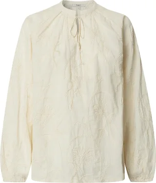 Pepe Jeans Apparel - FRIDA SHIRT MOUSSE WHITE - Gr. - S
