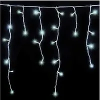 Gartenpirat LED-Lichterkette Eisregen LED-Beleuchtung Weihnachtsdeko für außen mit Timerfunktion, 4,2 m