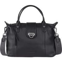 HARBOUR 2nd Shopper Liane, Damen Handtasche, Umhängetasche, Schultertasche mit Logoprägung