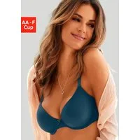 LASCANA Schalen-BH, T-Shirt-BH, Bügel-BH, Ela - perfect basic aus seidiger Microfaser, bequemer BH, große Größen