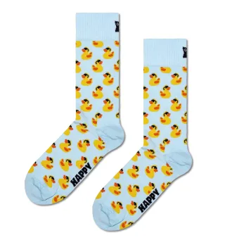 happy socks - Rubber Duck Sock Blau - Gr. - 38