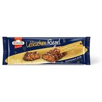 Schulte Süßigkeit, Schulte Feingebäck Lebkuchen Riegel schokoladig leckerer Snack 50g