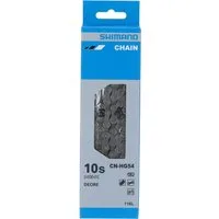 Shimano Fahrradkette SHIMANO Kette CN-HG54 10-fach 116 Glieder Kette - für 10-fach MTB Scha