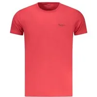 Pepe Jeans T-Shirt Herren Slim Fit T-Shirt Rot – Nachhaltige