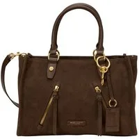 Marc O'Polo Shopper aus weichem Veloursleder