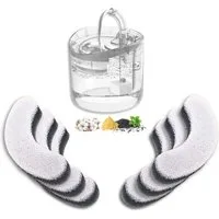 HAPUP Aktivkohlefilter 6er Pack HAPUP Katzenbrunnen Filter Aktivkohle Ersatzfilter 1,8L