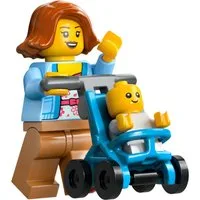 LEGO® LEGO City: Mutter mit Kinderwagen Spielbausteine